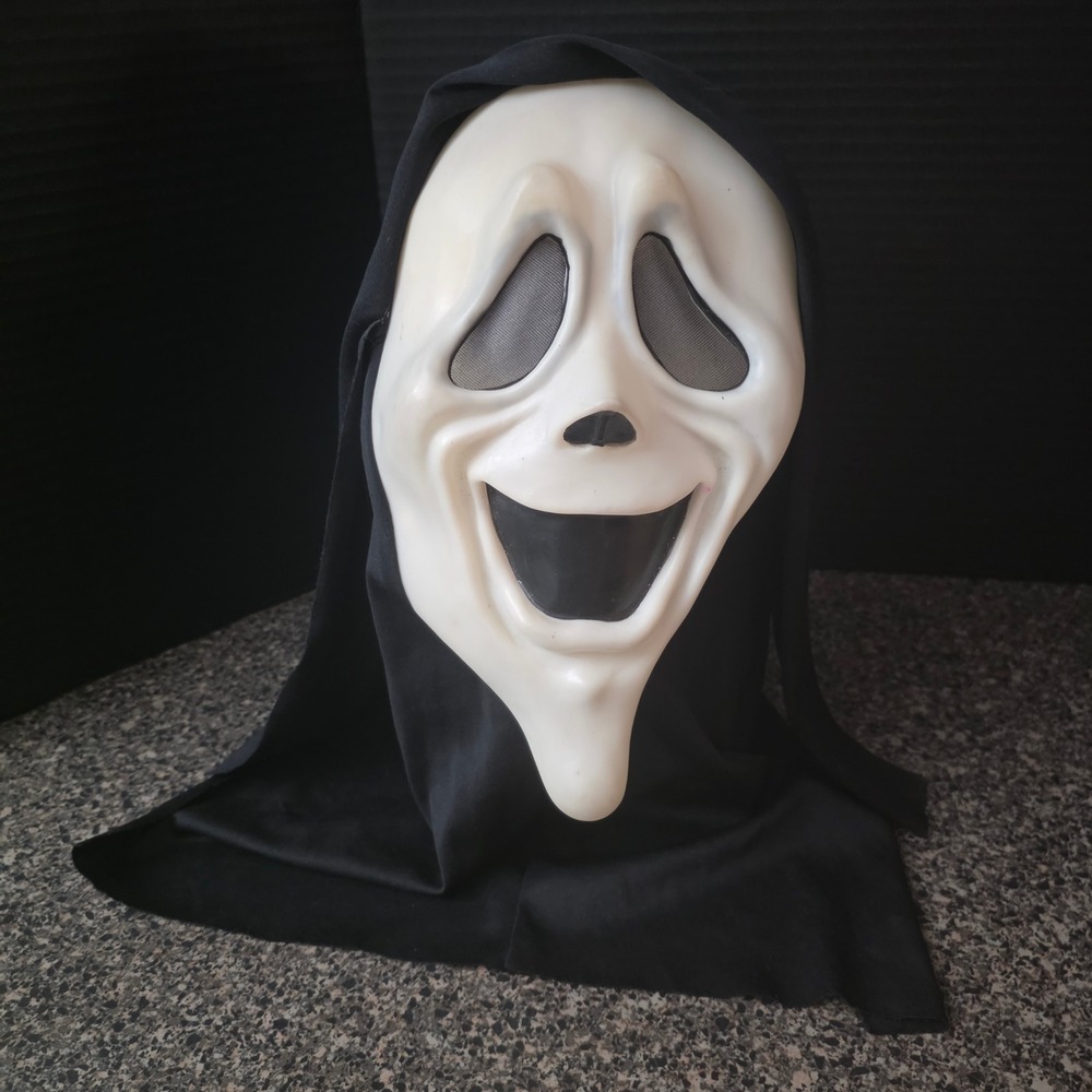 Easter Unlimited Ghost Face Mask Scream Smiling Adult Halloween Costume Mask